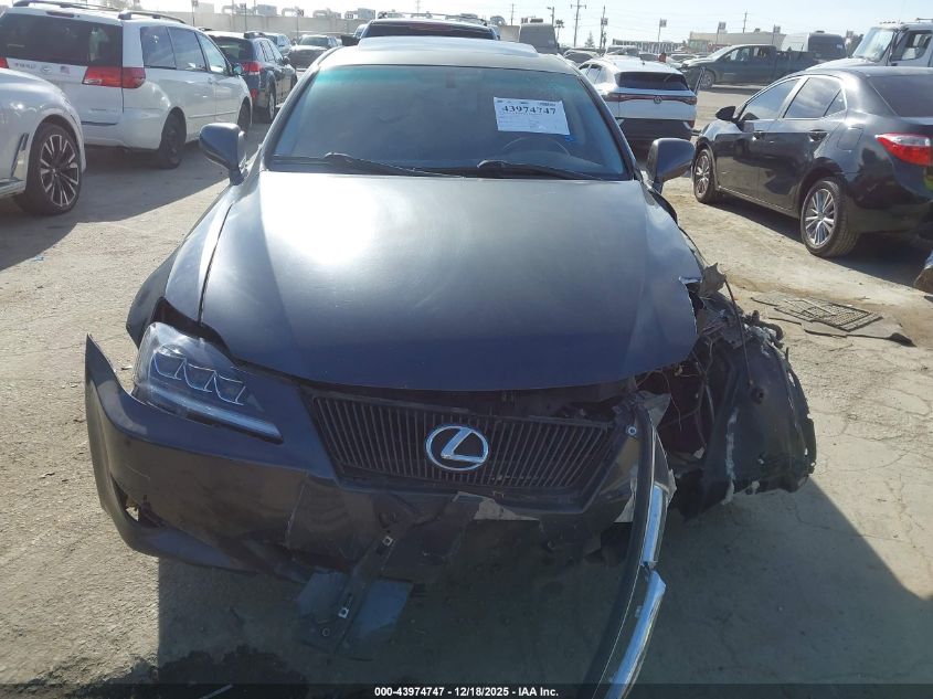 2007 Lexus Is 250 VIN: JTHBK262272027706 Lot: 43974747