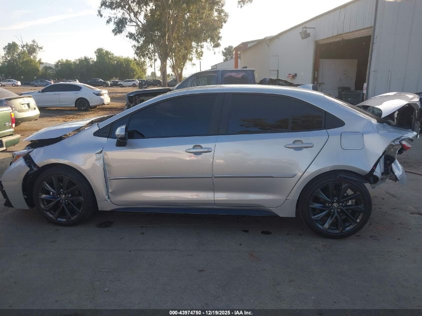 2025 Toyota Corolla Se VIN: 5YFS4MCE6SP241498 Lot: 43974750