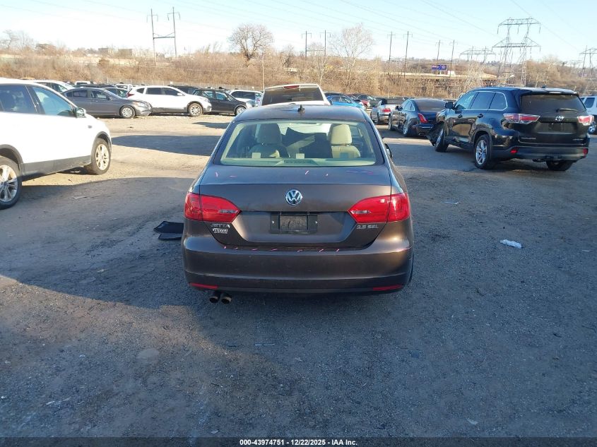 2011 Volkswagen Jetta 2.5L Sel VIN: 3VWLZ7AJ6BM364200 Lot: 43974751