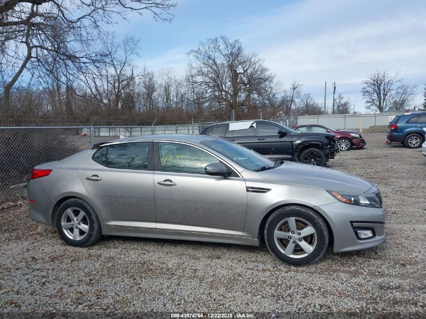 2014 Kia Optima Lx VIN: 5XXGM4A76EG287212 Lot: 43974754