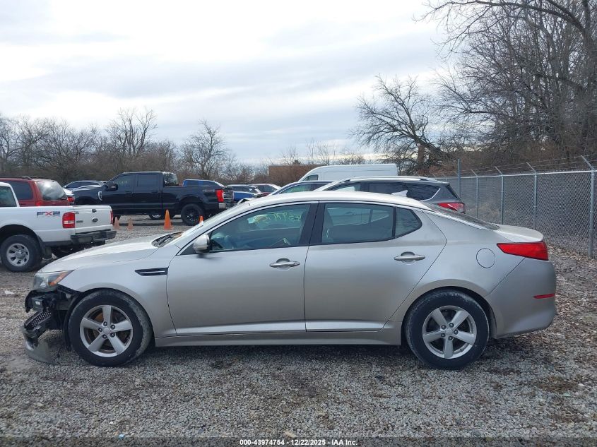 2014 Kia Optima Lx VIN: 5XXGM4A76EG287212 Lot: 43974754