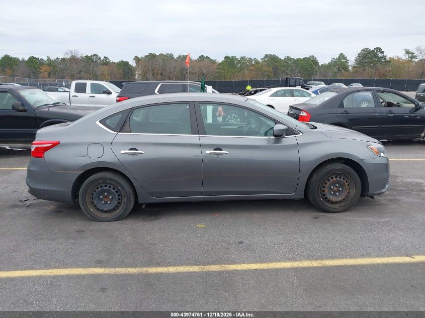 2019 Nissan Sentra S VIN: 3N1AB7AP2KY365827 Lot: 43974761