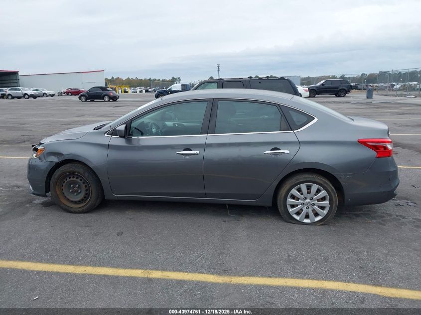 2019 Nissan Sentra S VIN: 3N1AB7AP2KY365827 Lot: 43974761