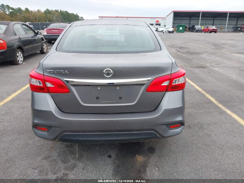 2019 Nissan Sentra S VIN: 3N1AB7AP2KY365827 Lot: 43974761