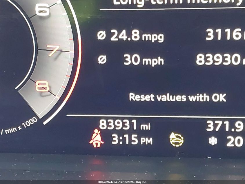 2021 Audi Q3 Premium Plus 45 Tfsi S Line Quattro Tiptronic VIN: WA1EECF37M1099212 Lot: 43974764