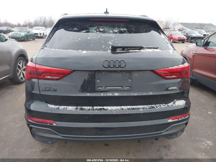 2021 Audi Q3 Premium Plus 45 Tfsi S Line Quattro Tiptronic VIN: WA1EECF37M1099212 Lot: 43974764