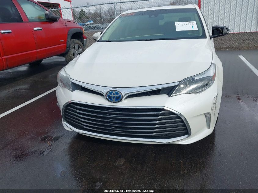 2016 Toyota Avalon Hybrid Limited VIN: 4T1BD1EB2GU053066 Lot: 43974773