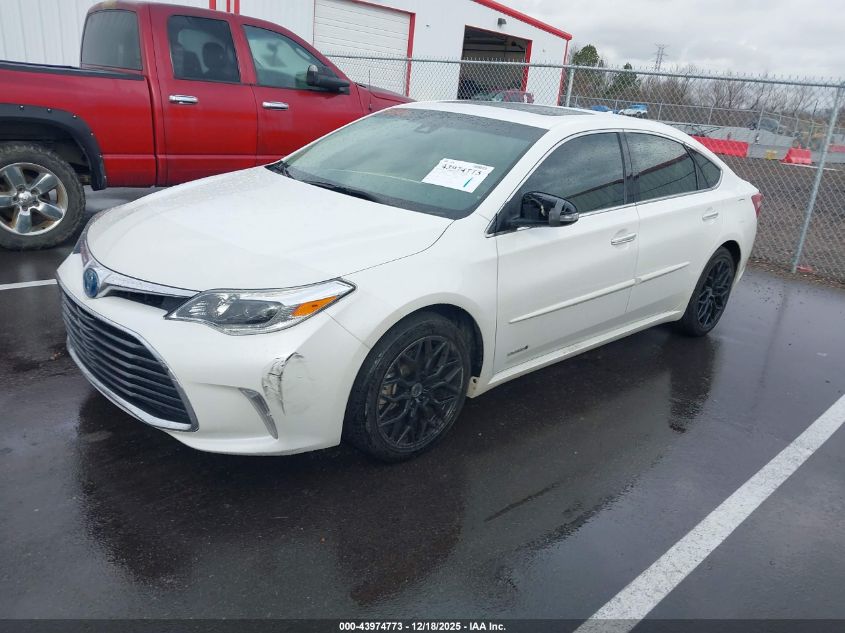 2016 Toyota Avalon Hybrid Limited VIN: 4T1BD1EB2GU053066 Lot: 43974773
