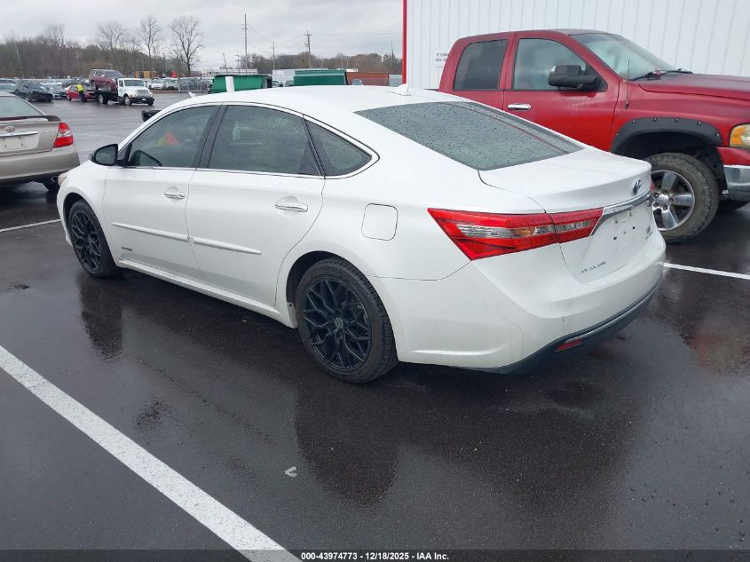 2016 Toyota Avalon Hybrid Limited VIN: 4T1BD1EB2GU053066 Lot: 43974773
