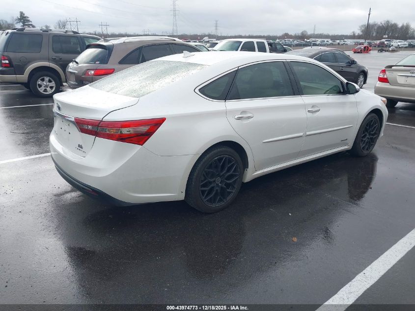 2016 Toyota Avalon Hybrid Limited VIN: 4T1BD1EB2GU053066 Lot: 43974773
