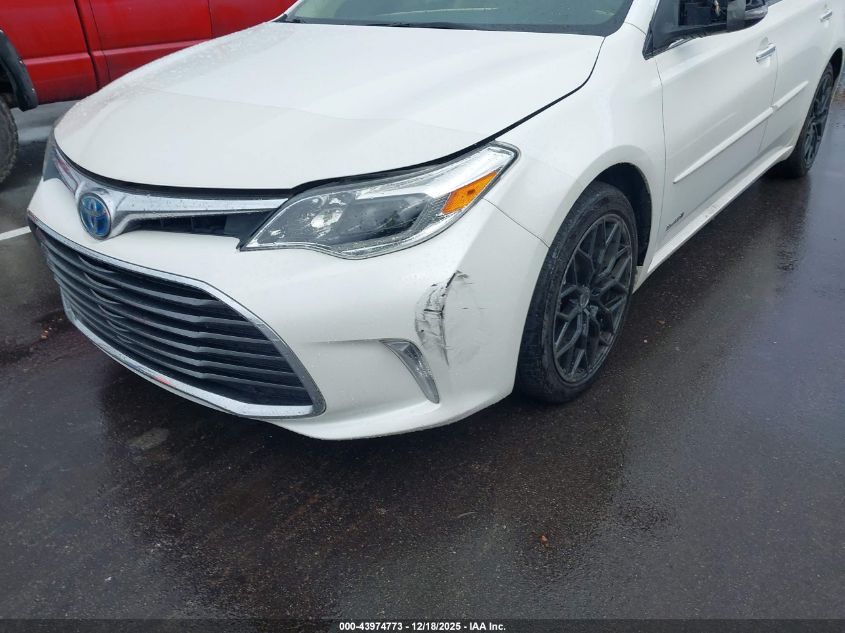 2016 Toyota Avalon Hybrid Limited VIN: 4T1BD1EB2GU053066 Lot: 43974773
