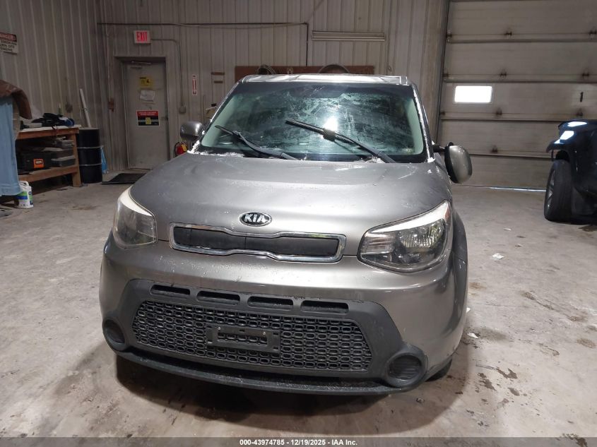 2015 Kia Soul VIN: KNDJN2A24F7125424 Lot: 43974785