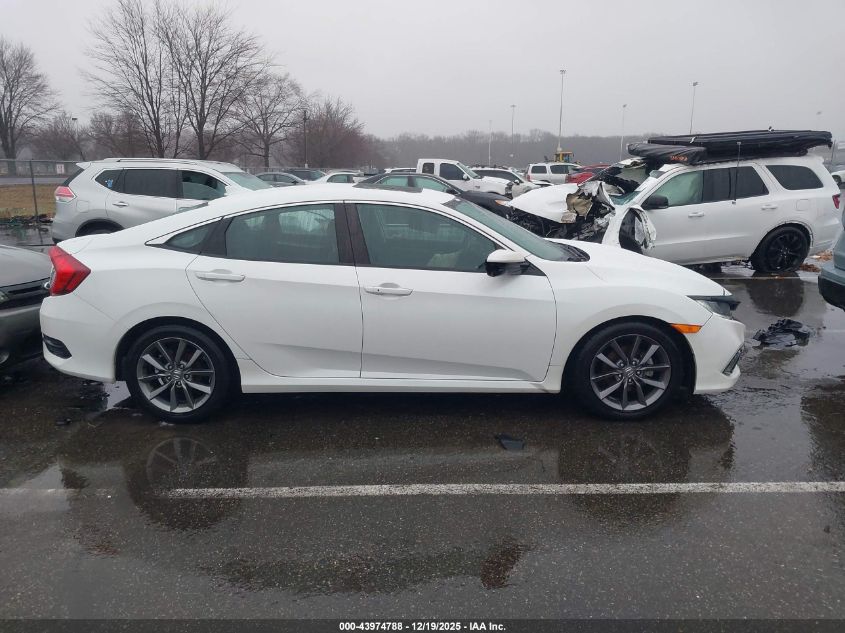 2020 Honda Civic Ex-L VIN: 19XFC1F77LE205337 Lot: 43974788