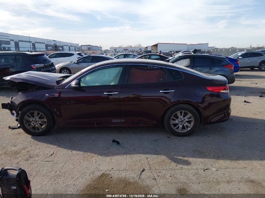 2016 Kia Optima Lx VIN: 5XXGT4L3XGG113949 Lot: 43974789