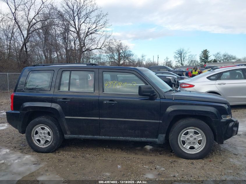 2008 Jeep Patriot Sport VIN: 1J8FT28058D785176 Lot: 43974802