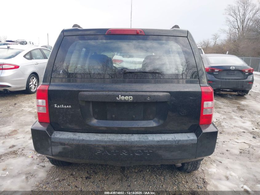 2008 Jeep Patriot Sport VIN: 1J8FT28058D785176 Lot: 43974802