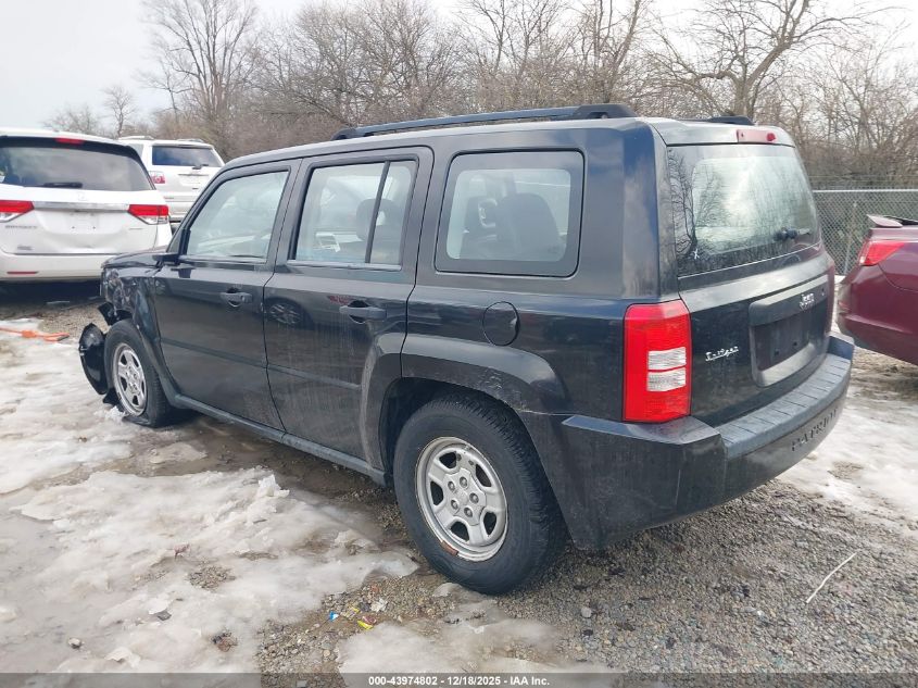 2008 Jeep Patriot Sport VIN: 1J8FT28058D785176 Lot: 43974802