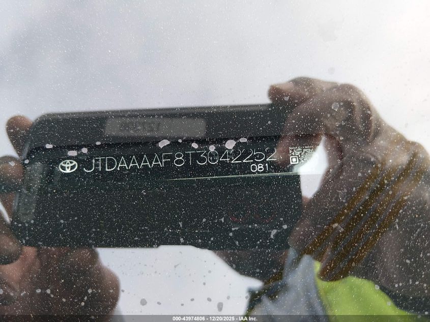 2026 Toyota Crown Limited VIN: JTDAAAAF8T3042252 Lot: 43974806