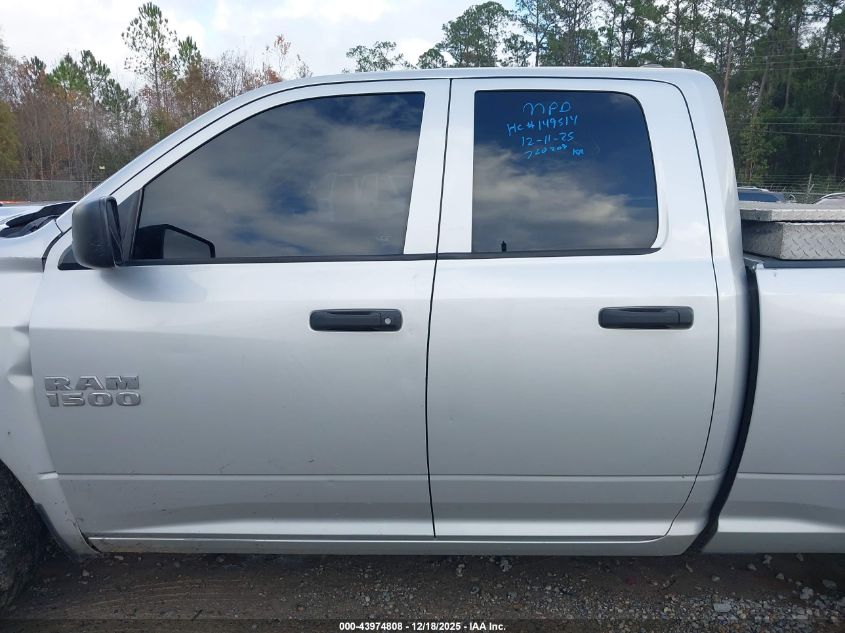 2018 Ram 1500 Express 4X2 6'4 Box VIN: 1C6RR6FG7JS211228 Lot: 43974808