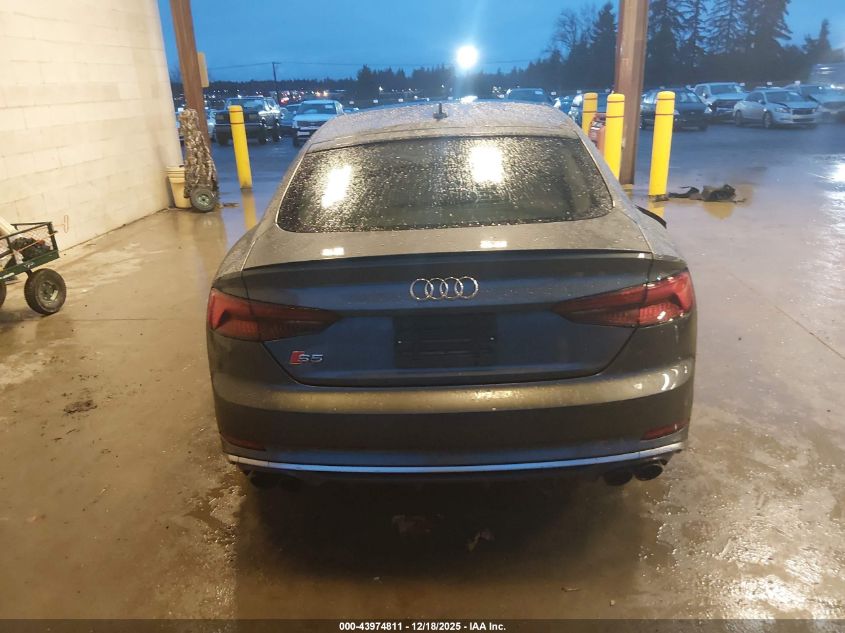 2018 Audi S5 3.0T Premium Plus VIN: WAUC4CF52JA085924 Lot: 43974811
