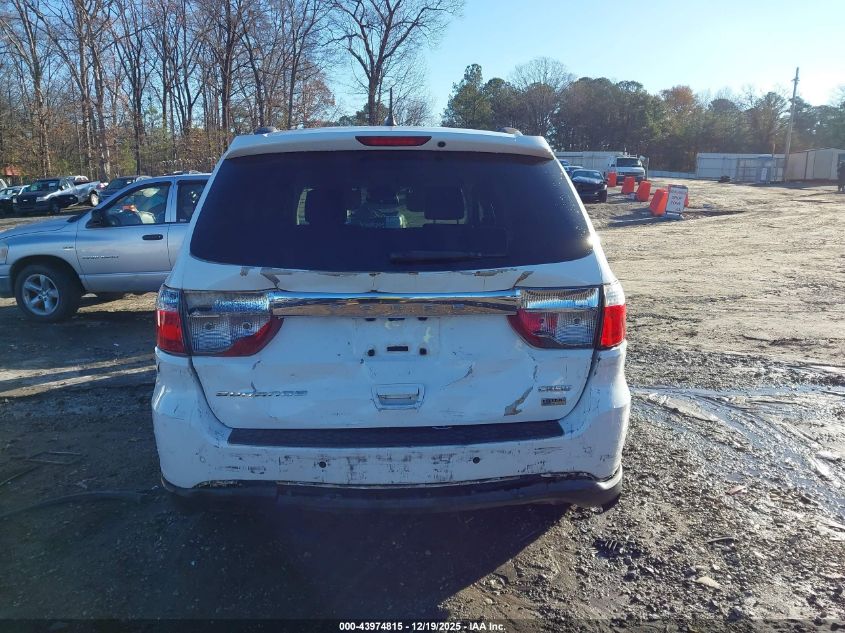 2013 Dodge Durango Crew VIN: 1C4RDHDG5DC664056 Lot: 43974815