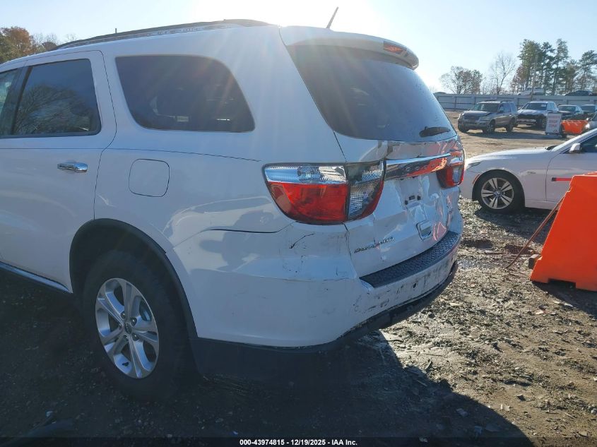 2013 Dodge Durango Crew VIN: 1C4RDHDG5DC664056 Lot: 43974815