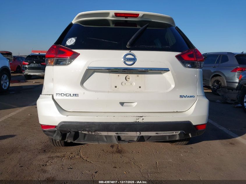 2017 Nissan Rogue Sv VIN: 5N1AT2MV8HC846041 Lot: 43974817