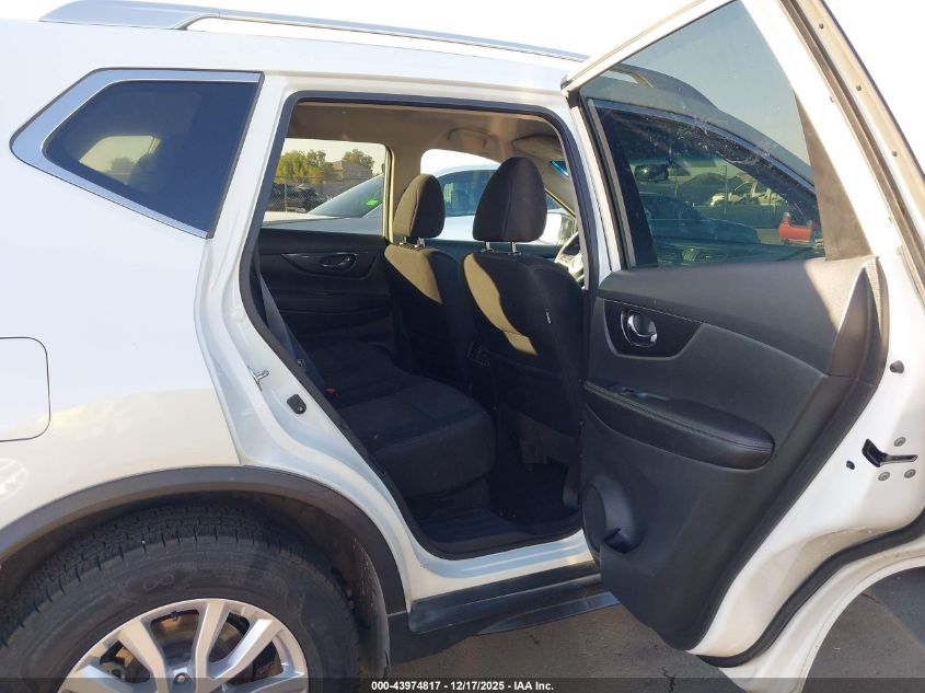 2017 Nissan Rogue Sv VIN: 5N1AT2MV8HC846041 Lot: 43974817