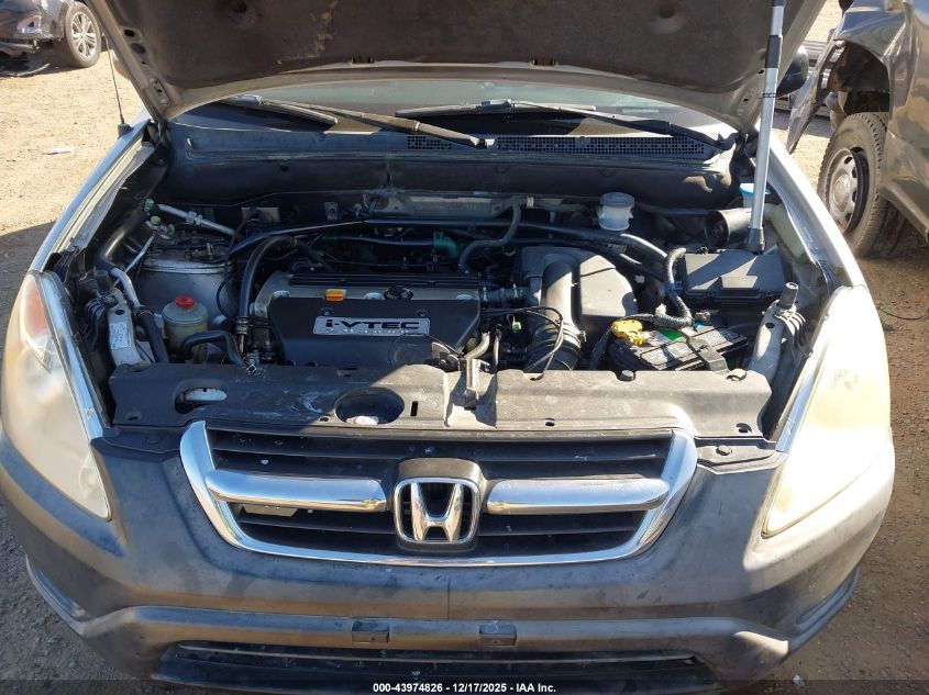 2002 Honda Cr-V Lx VIN: JHLRD68472C007778 Lot: 43974826