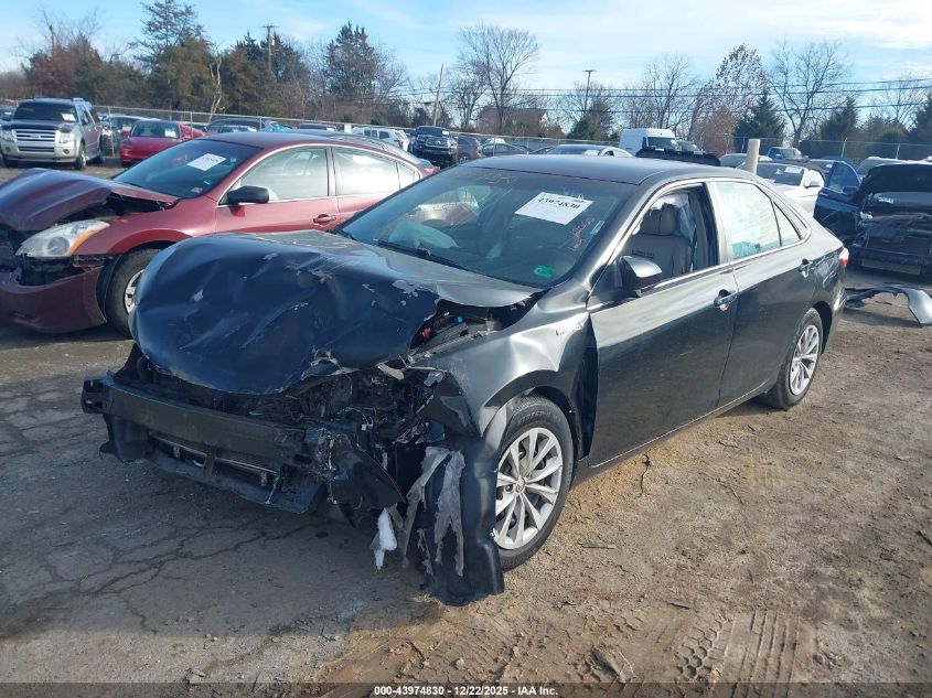 2015 Toyota Camry Hybrid Le VIN: 4T1BD1FKXFU169418 Lot: 43974830