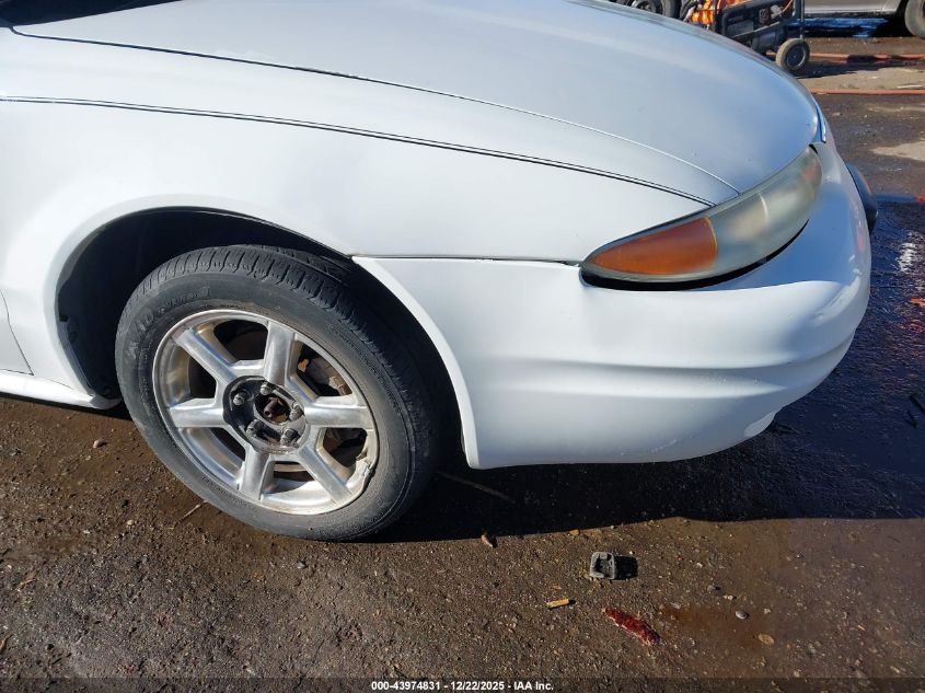 2001 Oldsmobile Alero Gls VIN: 1G3NF52E81C123989 Lot: 43974831