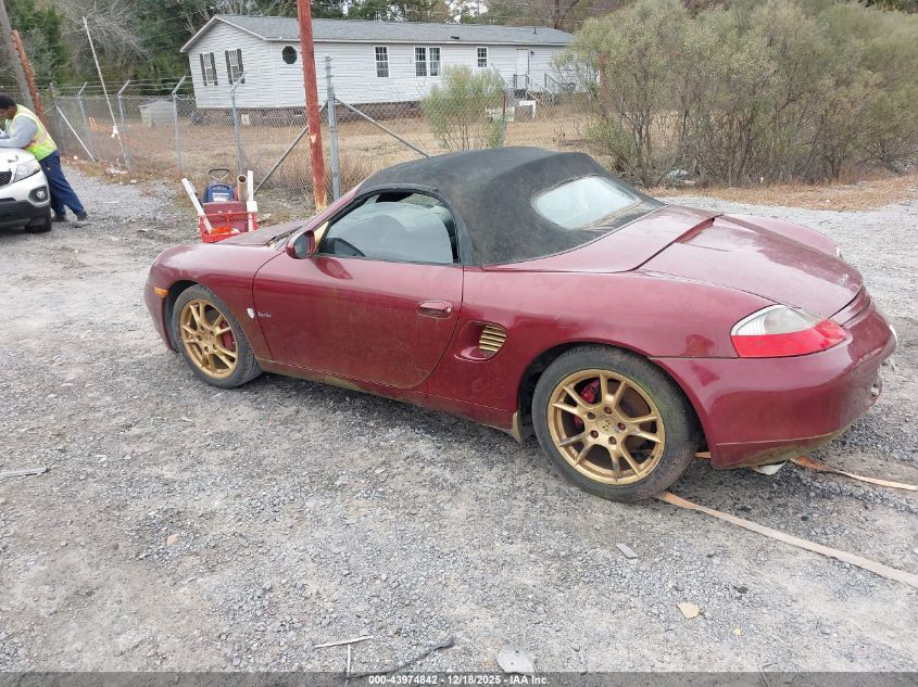 1998 Porsche Boxster VIN: WP0CA2982WU624060 Lot: 43974842