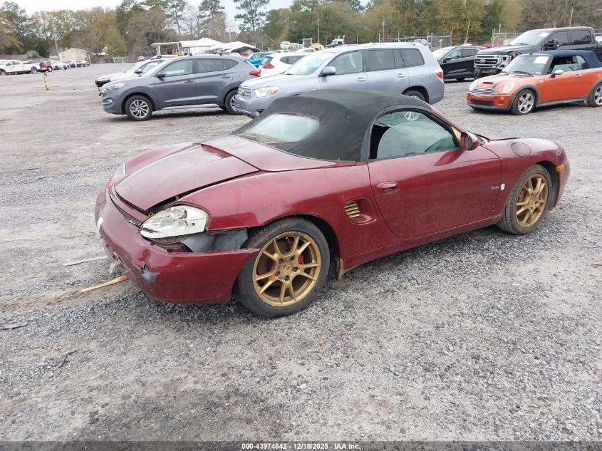 1998 Porsche Boxster VIN: WP0CA2982WU624060 Lot: 43974842