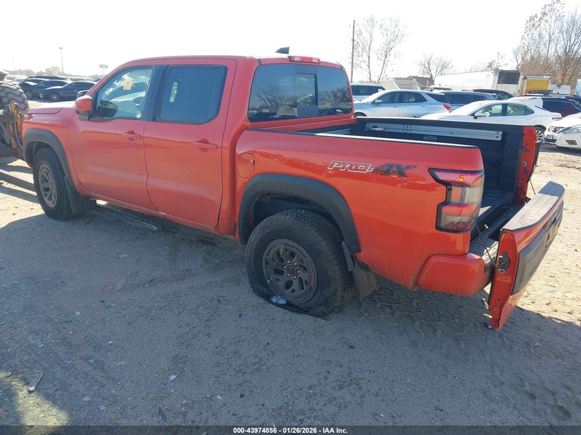 Vin: 1n6ed1ekxsn654324, lot: 44470552, nissan frontier pro-4x 4x4 20253