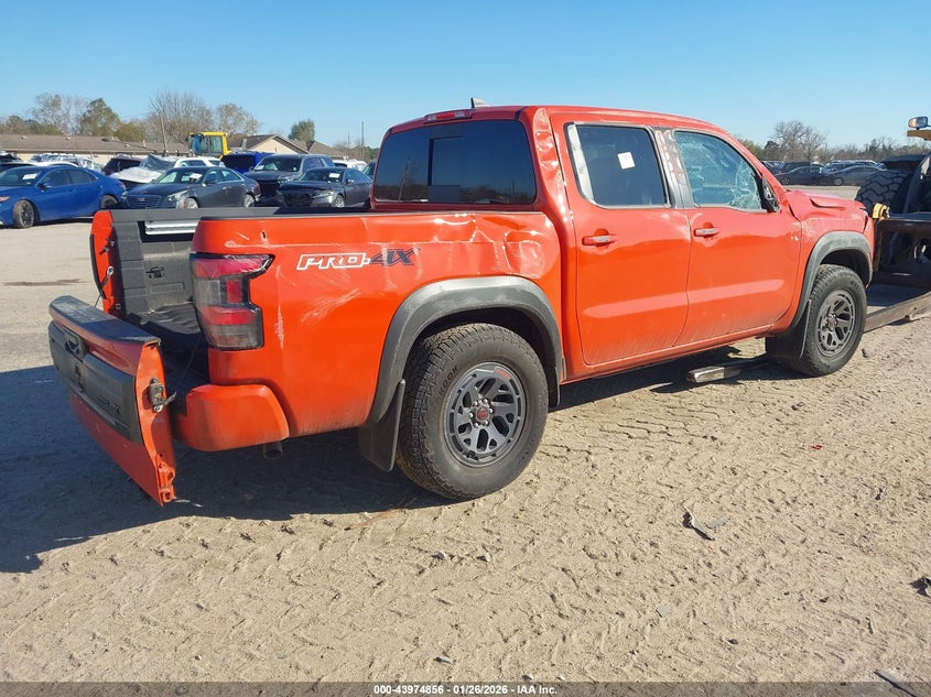 Vin: 1n6ed1ekxsn654324, lot: 44470552, nissan frontier pro-4x 4x4 20254