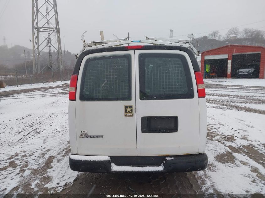 2013 Chevrolet Express 1500 Work Van VIN: 1GCSGAFX5D1118818 Lot: 43974860