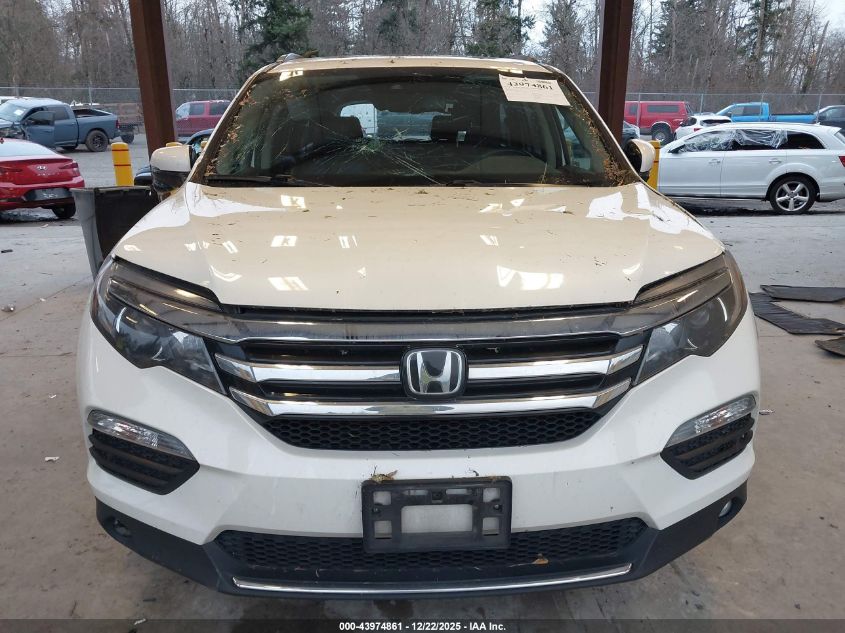 2018 Honda Pilot Touring VIN: 5FNYF6H98JB012052 Lot: 43974861