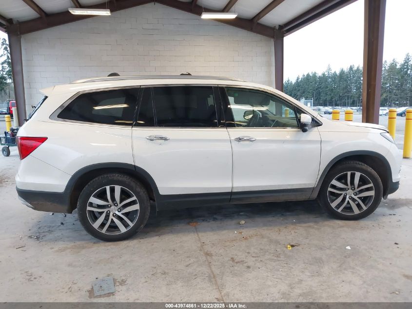 2018 Honda Pilot Touring VIN: 5FNYF6H98JB012052 Lot: 43974861
