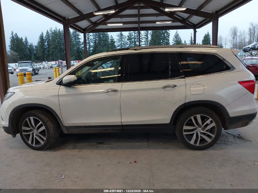 2018 Honda Pilot Touring VIN: 5FNYF6H98JB012052 Lot: 43974861