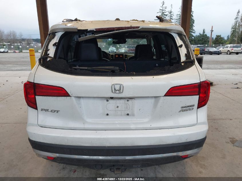 2018 Honda Pilot Touring VIN: 5FNYF6H98JB012052 Lot: 43974861