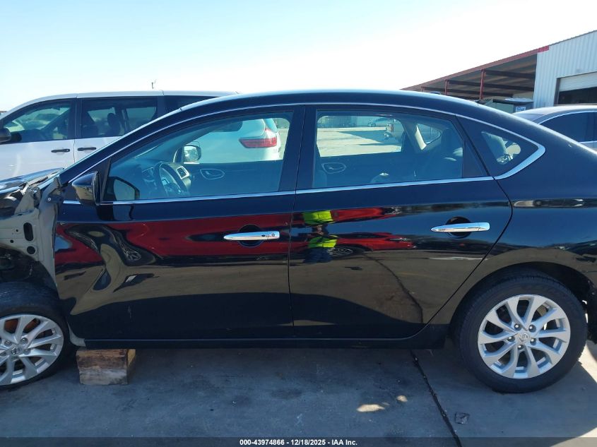 2019 Nissan Sentra Sv VIN: 3N1AB7AP9KY457775 Lot: 43974866