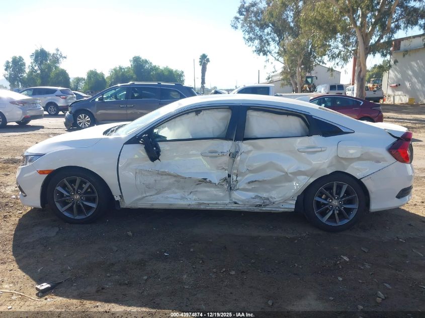 2020 Honda Civic Ex VIN: 19XFC1F36LE213796 Lot: 43974874