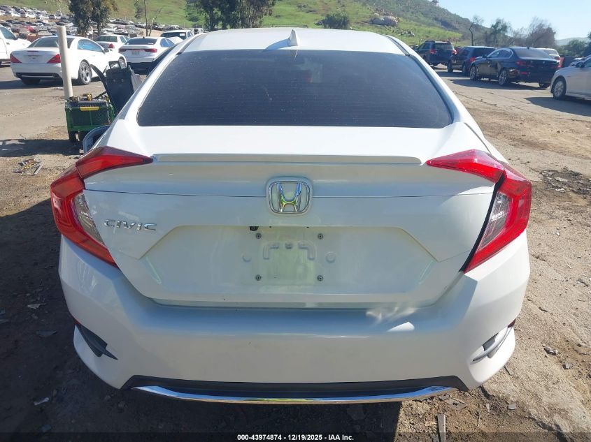 2020 Honda Civic Ex VIN: 19XFC1F36LE213796 Lot: 43974874