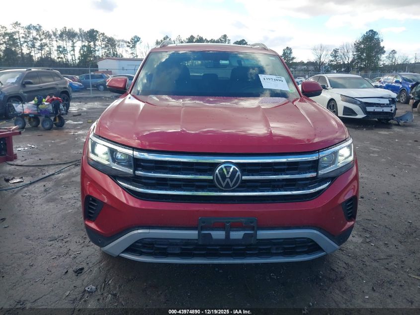 2022 Volkswagen Atlas 3.6L V6 Se W/Technology VIN: 1V2KR2CA3NC556094 Lot: 43974890