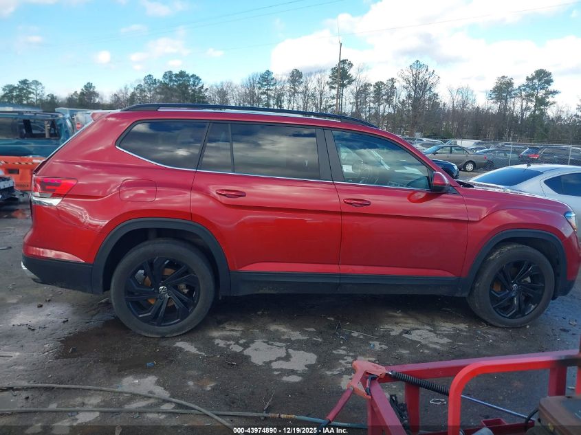 2022 Volkswagen Atlas 3.6L V6 Se W/Technology VIN: 1V2KR2CA3NC556094 Lot: 43974890