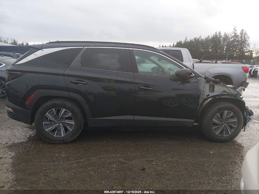 2022 Hyundai Tucson Hybrid Blue VIN: KM8JBCA15NU035992 Lot: 43974897