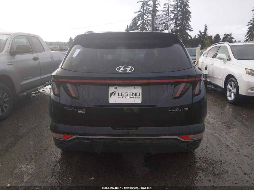 2022 Hyundai Tucson Hybrid Blue VIN: KM8JBCA15NU035992 Lot: 43974897