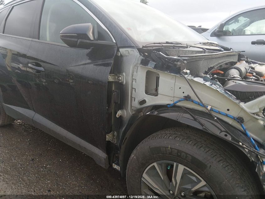 2022 Hyundai Tucson Hybrid Blue VIN: KM8JBCA15NU035992 Lot: 43974897