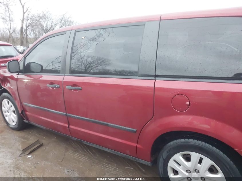 2014 Dodge Grand Caravan American Value Pkg VIN: 2C4RDGBG9ER405771 Lot: 43974903