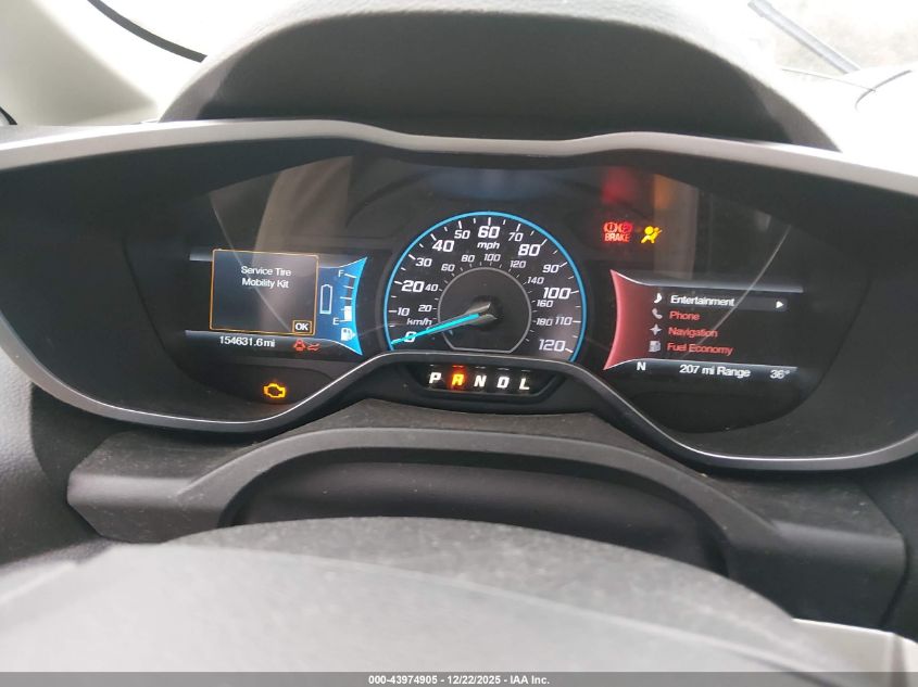 2015 Ford C-Max Energi Sel VIN: 1FADP5CU9FL102676 Lot: 43974905